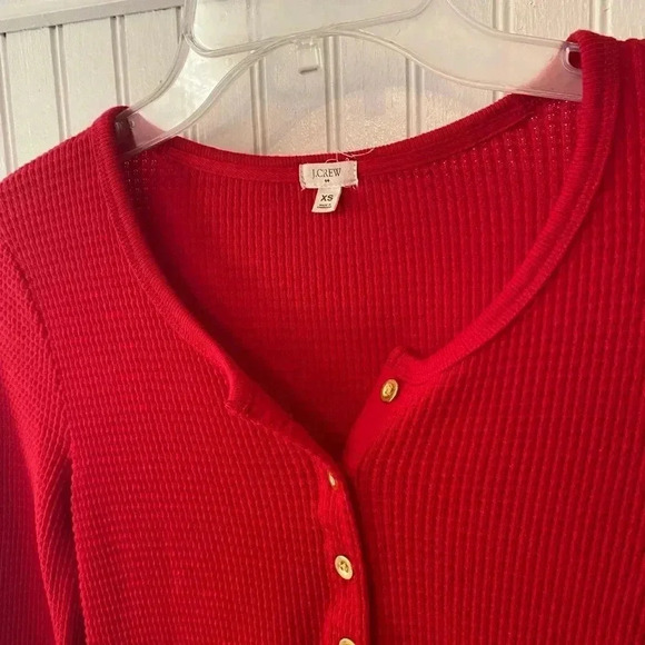 J. Crew quarter button Henley - Picture 3 of 3